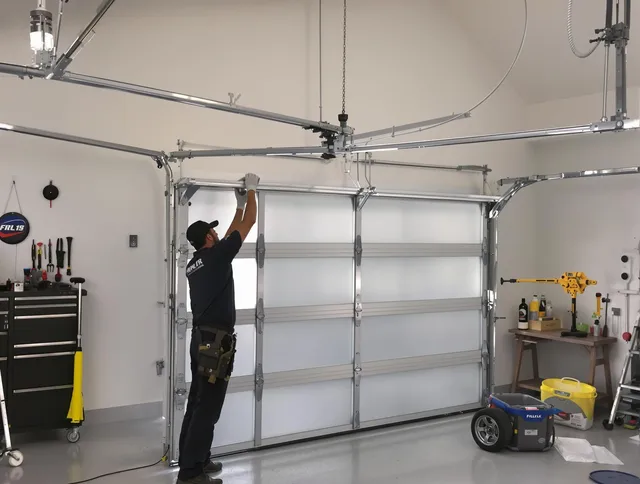 Strongsville Garage Door Repair certified team performing precision garage door installation in Strongsville