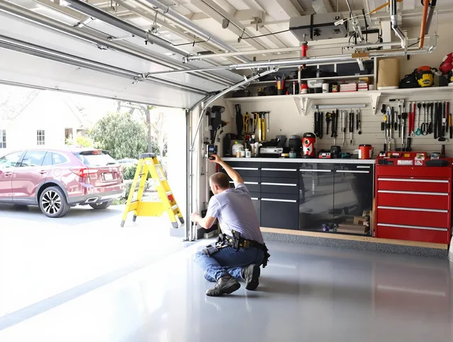 Local garage door repair service by Strongsville Garage Door Repair in Strongsville