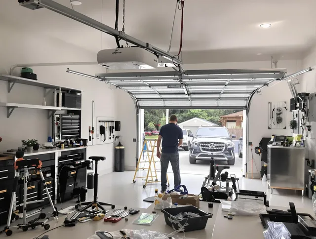Garage door opener installation by Strongsville Garage Door Repair in Strongsville
