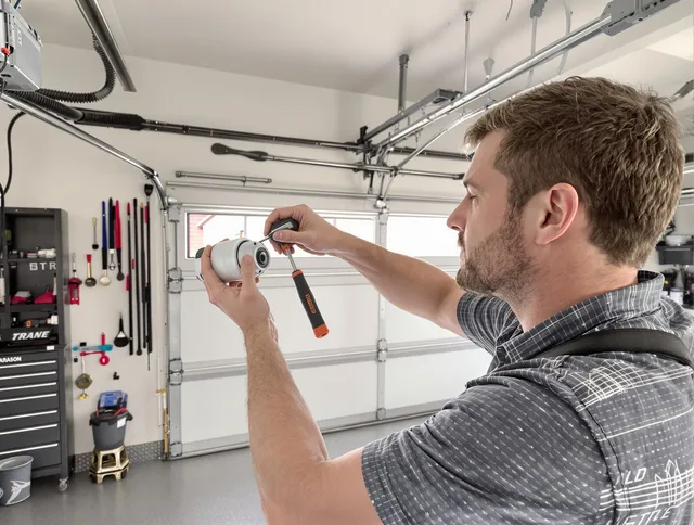 Garage door opener repair service by Strongsville Garage Door Repair in Strongsville